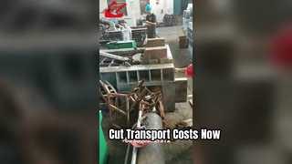 Hydraulische Metallballermaschine