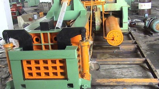 Customizable Compact Hydraulic Scrap Baling Machine For Flexible Metal Recycling With 18.5kw Motor Power