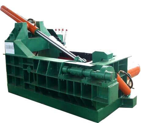 1250KN Scrap Metal Baler Machine 1.5-2Tons/hour Production Rate With Automatic Operation Model