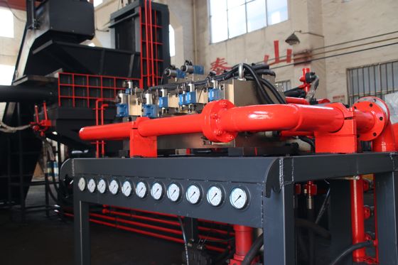 150mm Diameter Steel Briquette Machine With PLC Control High-Efficiency Scrap Compactor Scrap Alloy