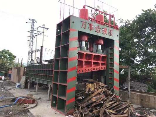 1250 Ton Hydraulic Guillotine Shear With 2000mm Cutting Width And 360kW Power For Scrap Recycling Yards
