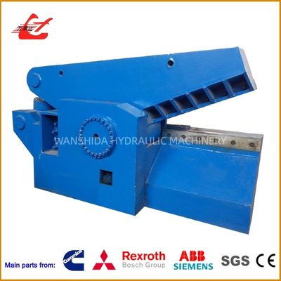 Hydraulic Alligator Shear For Metal Waste Cutting – 800mm Blade, Compact Design  Manual & PLC Operation