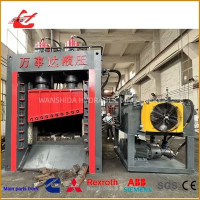 Heavy Scrap Recycling Horizontal Container Scrap Shear with 12500kN Cutting Force & PLC Control