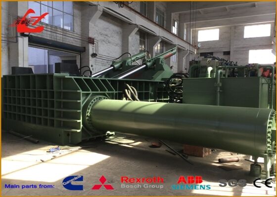 Reinforced Steel Hydraulic Scrap Baler for Mixed and Heavy Ferrous Materials