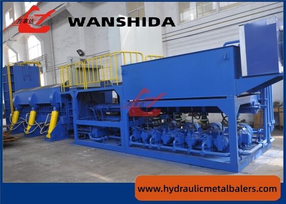 Mobile Diesel Scrap Metal Baler with Grapple for Recycling Yards and On-Site Scrap Collection