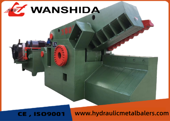 Space Saving Compact Metal Cutting Shear 4000kN For Heavy Scrap Metal And Recycling Yard Cutting