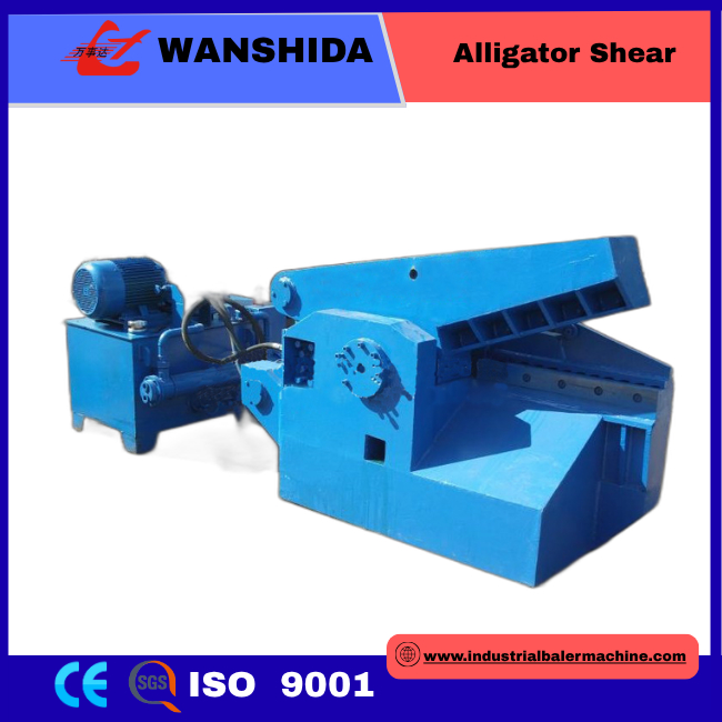 Heavy-Duty Hydraulic Alligator Shear for Steel and Scrap Metal Recycling