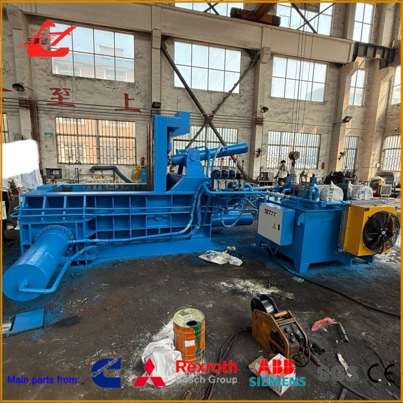 Turn-Out Hydraulic Metal Baler 44kW With High-Performance Ability