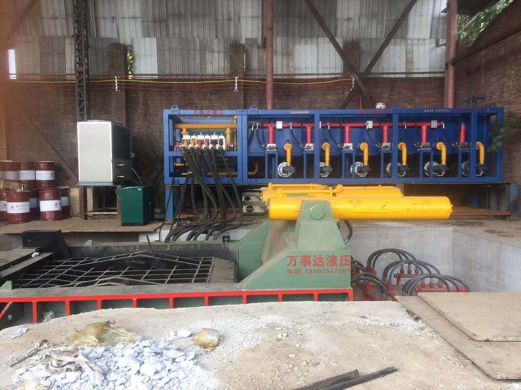 High Density Metal Baler for Scrap Yard and Steel Mill Recycling Operations