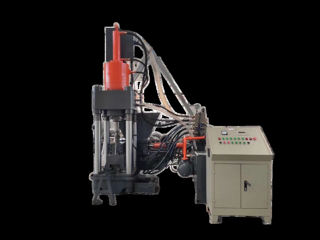 3150kN Metal Chip Briquetting Press With High Density Output For Cast Iron And Aluminum Chip Recycling