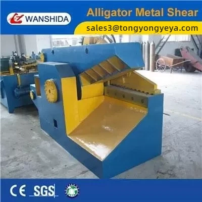 Heavy-Duty Hydraulic Alligator Shear 285mm Maximum Blade Opening For Steel And Scrap Metal Recycling