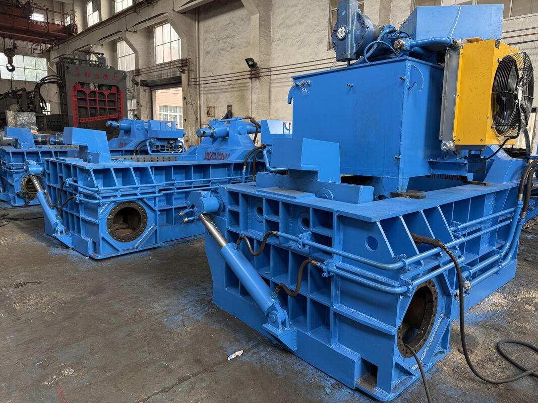 Advanced Hydraulic Metal Baler Machine With Hand Valve Control