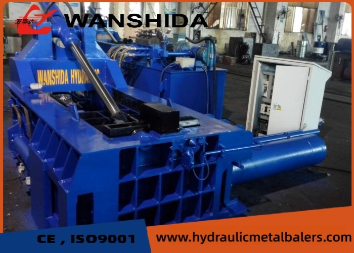 Scrap Metal Baler For Reducing Transport Cost And Increasing Bale Density 1600kN Hydraulic Baling Machine