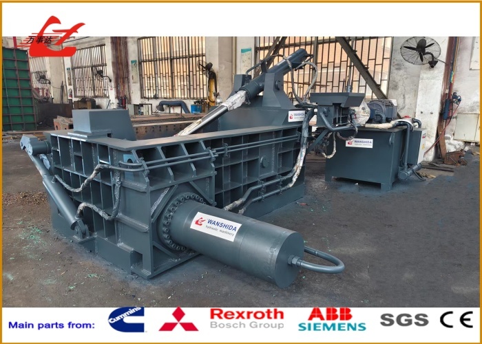 250 Ton Scrap Metal Baler With 2000×1400×900mm Chamber, 3.5–4.5 T/H