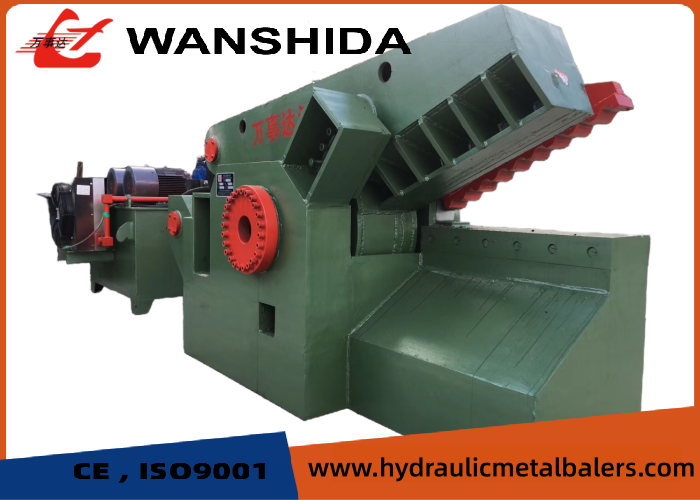 Space Saving Compact Metal Cutting Shear 4000kN For Heavy Scrap Metal And Recycling Yard Cutting