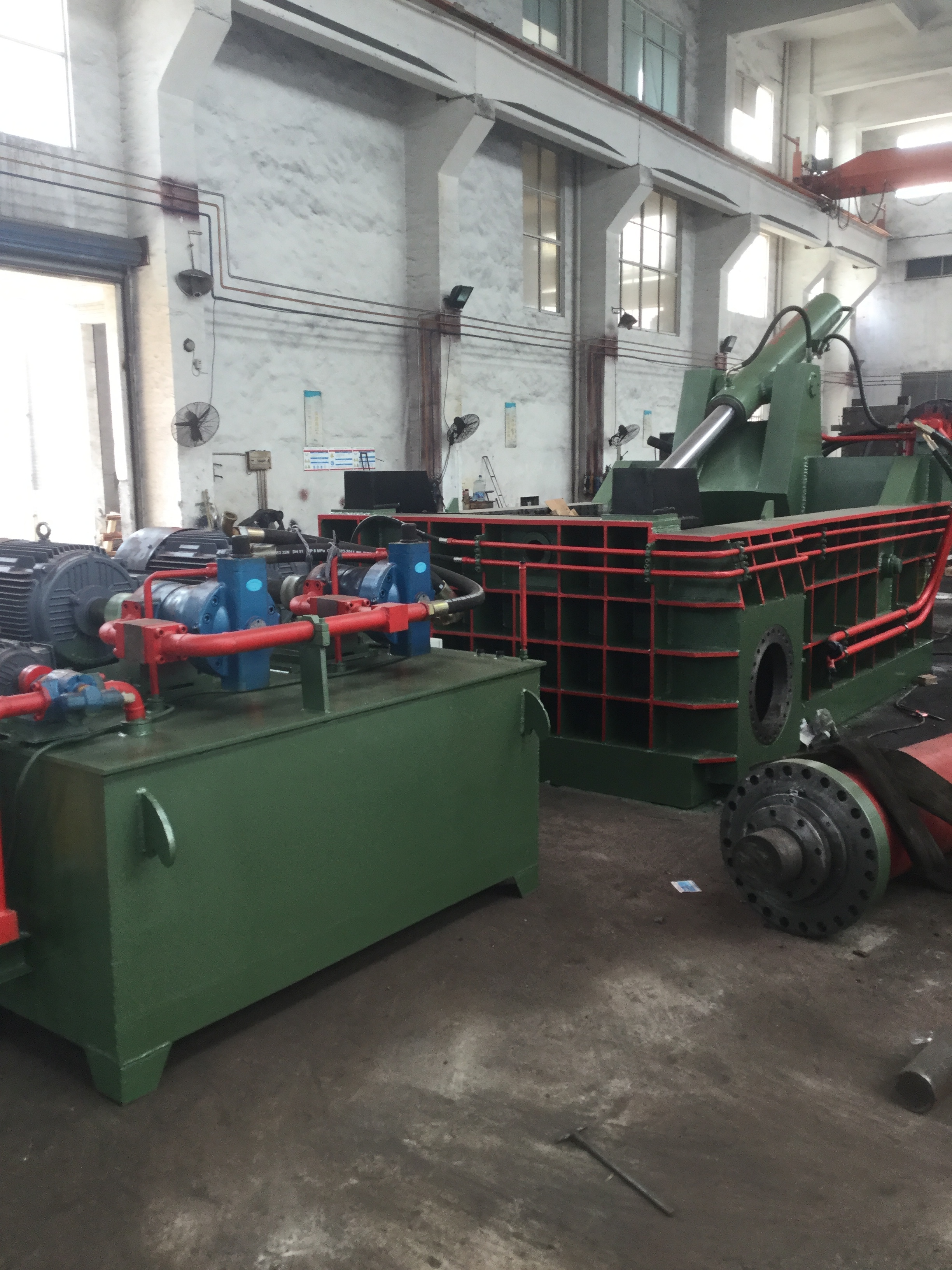 Powerful 250Ton Metal Baler for Heavy Scrap Metal Compression