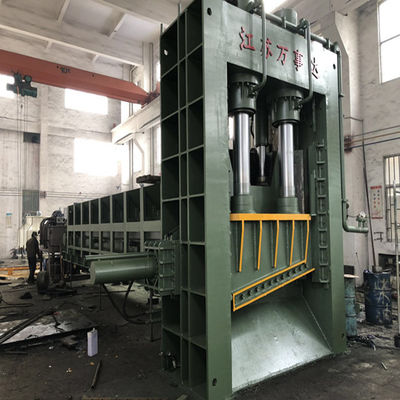 1000-Tonnen-Hydraulische Gantry-Schere mit 2000 mm Schneidbreite für das Schneiden und Recycling schwerer Metallschrott