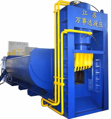 Y83Q-6300C 630 Ton Hydraulische Schrottballenpresse Schere 9–12 TPH Stahlrecyclinganlage