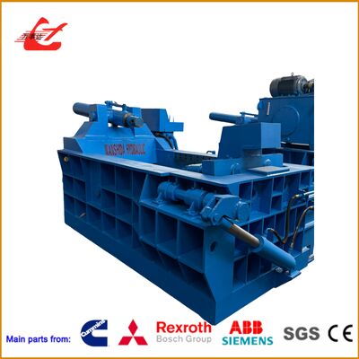 125 Ton Hydraulische Metallpresse für Schrottrecycling mit 1200×700×600mm Kammer